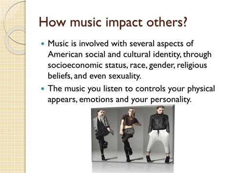 how does music impact society