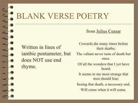 Which excerpt from John Milton's poetry is in blank verse? And how does it reflect the chaotic beauty of a stormy sea?